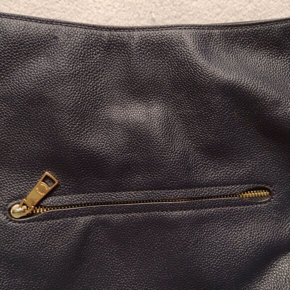 Coach Chelsea Hobo Bag in Navy Pebbled Leather High Quality Purse - Picture 6 of 11